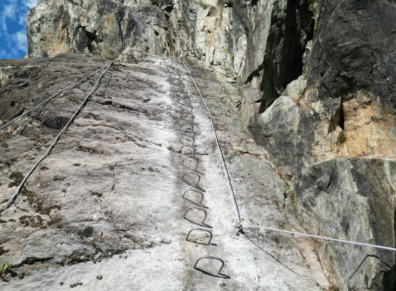 Ferrata località Castello Caspoggio