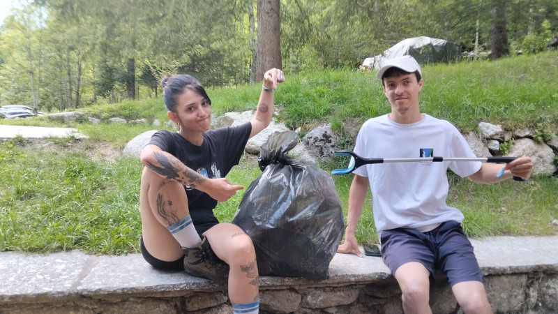 Rifiuti Val di Mello