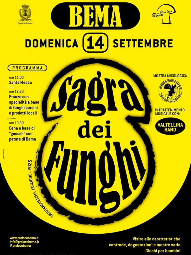 Sagra dei Funghi Bema