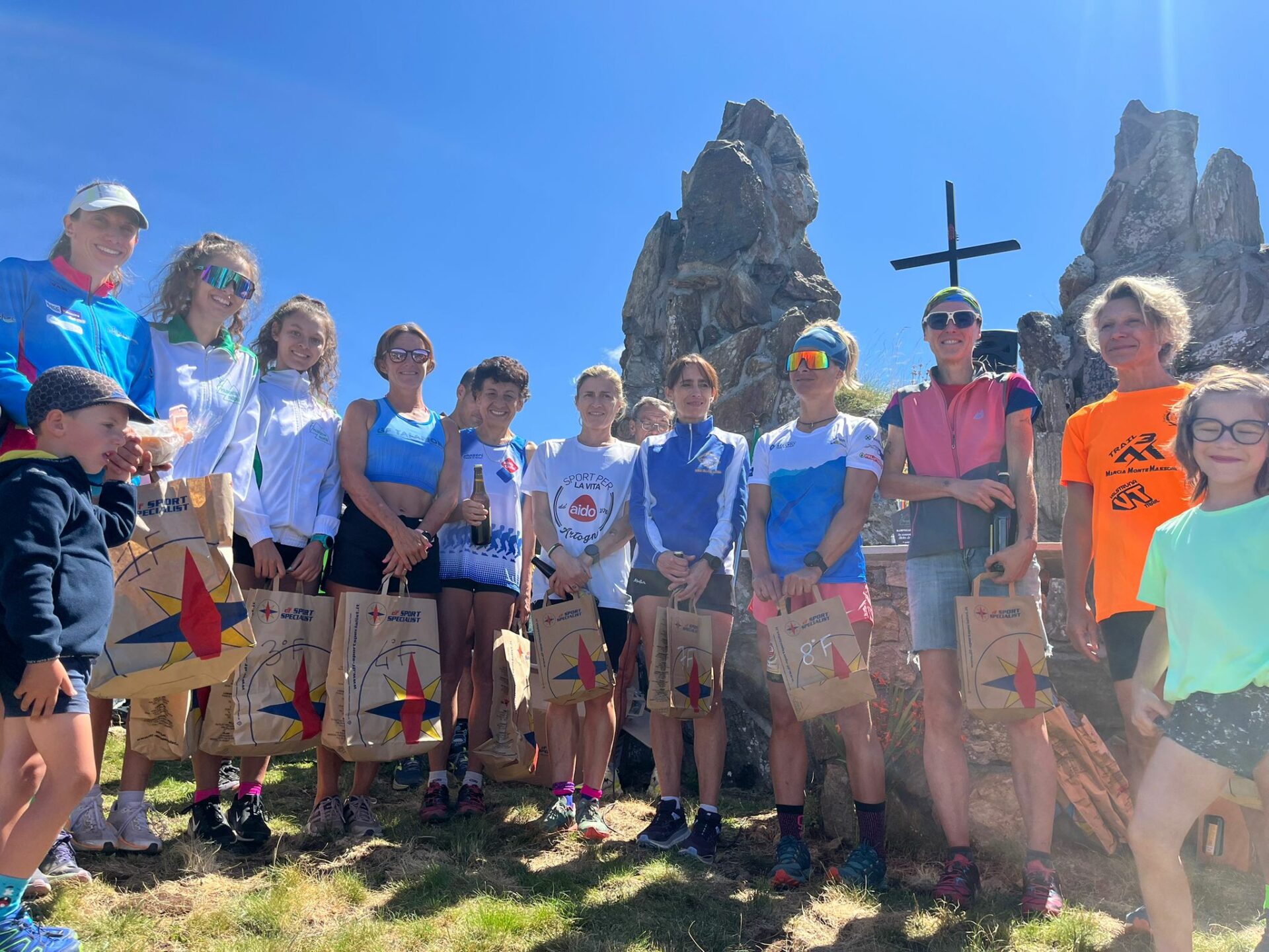 Top 10 femminile campionato regionale 2025 di corsa in montagna CSI