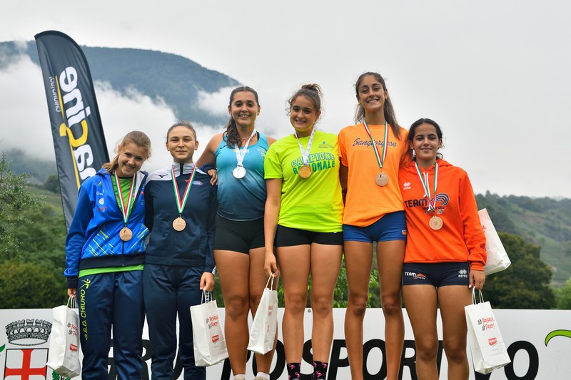 Atletica Chiuro regionale allievi