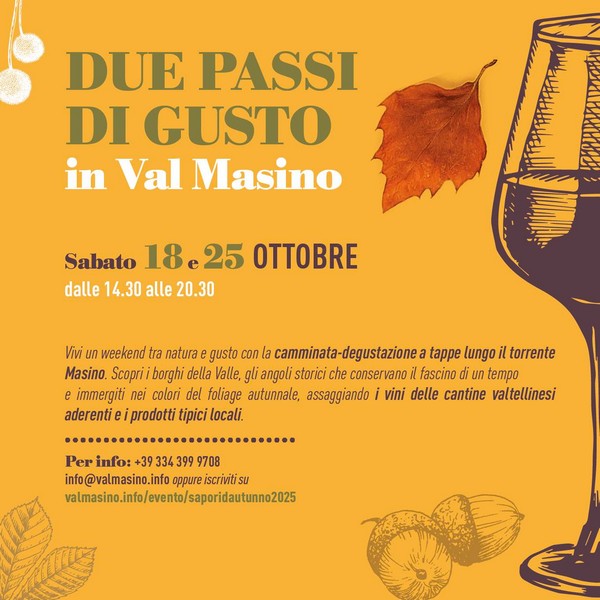 Due Passi di Gusto Val Masino