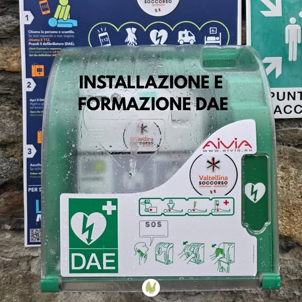 Defibrillatori dae parco orobie valtellinesi