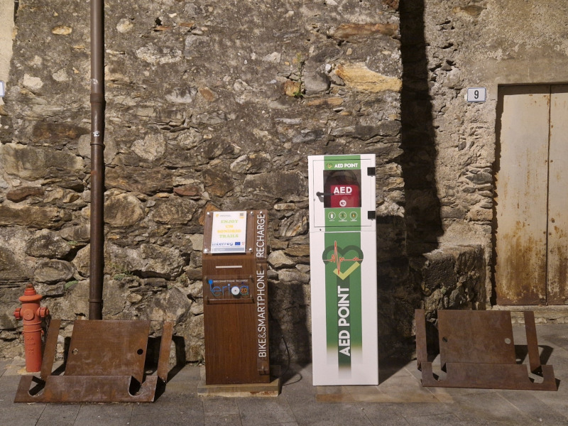 Chiuro defibrillatore