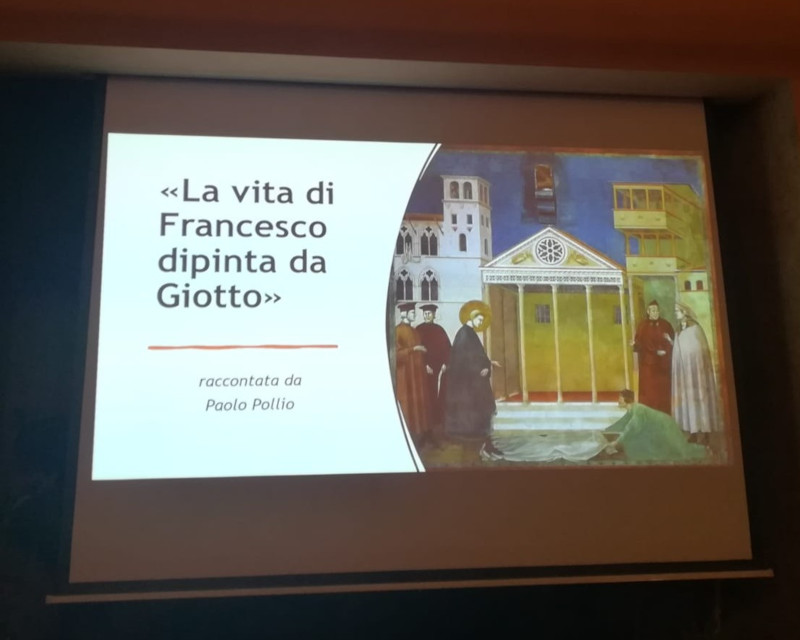 Palazzo Vertemate Giotto San Francesco Paolo Pollio