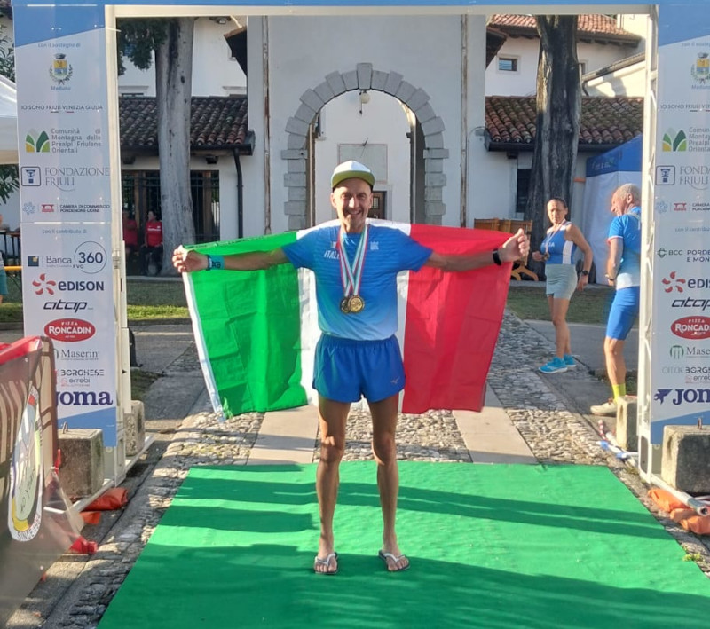 Pedroncelli vicecampione corsa in montagna Master Classic