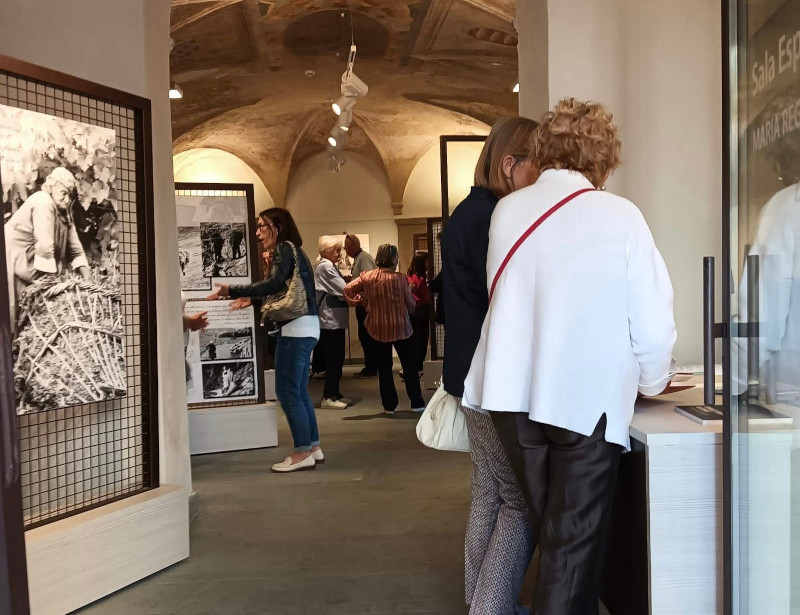 Teglio mostra donne inaugurazione