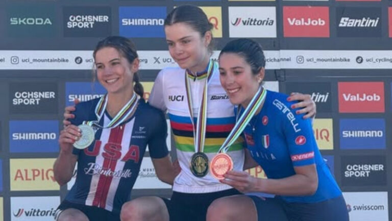 Valentina Corvi bronzo U23 Mondiali MTB Crans Montana