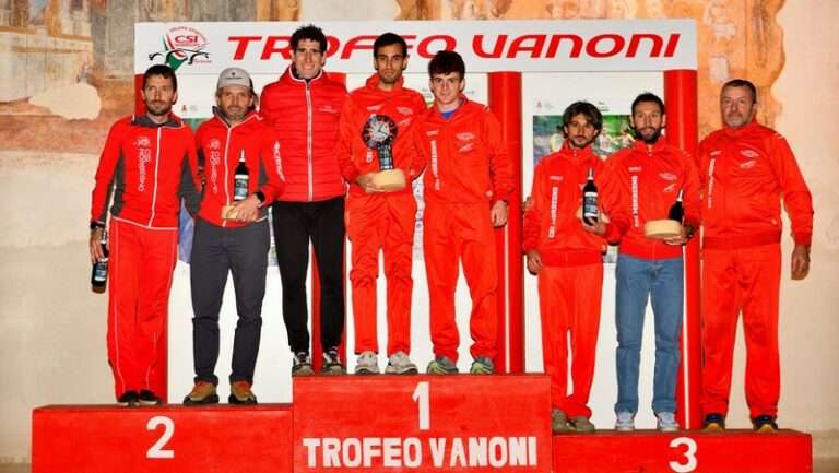 csi morbegno premiati Trofeo Vanoni