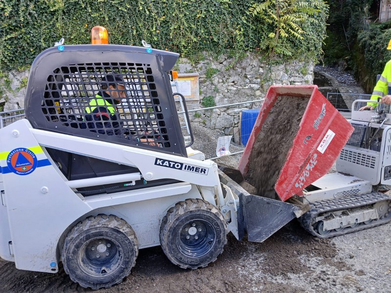Protezione civile Morbegno Blevio alluvione