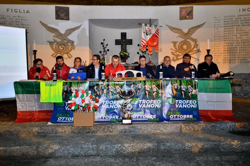 Trofeo Vanoni 68° edizione Morbegno presentazione