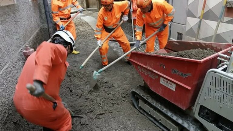 Protezione civile Morbegno Blevio alluvione