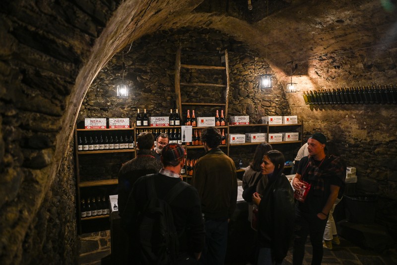 Morbegno in cantina