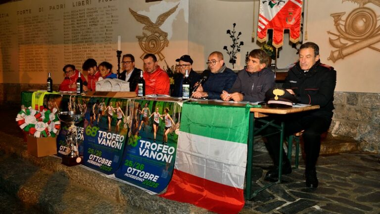 Trofeo Vanoni 68° edizione Morbegno presentazione