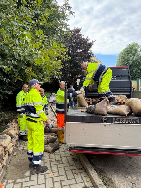 Protezione civile ANA Valchiavenna alluvione Como