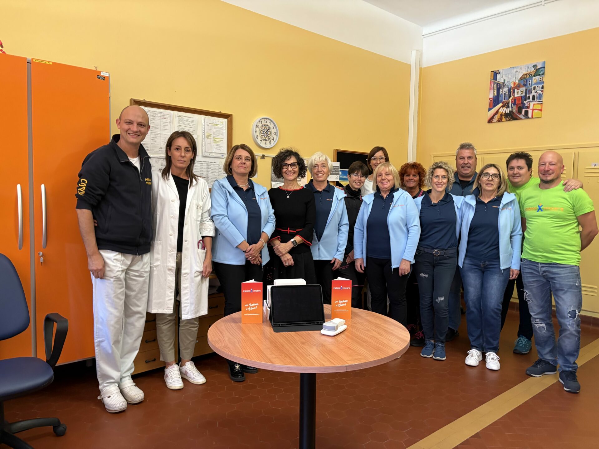 Sondalo Ospedale Gruppo-Ecografo