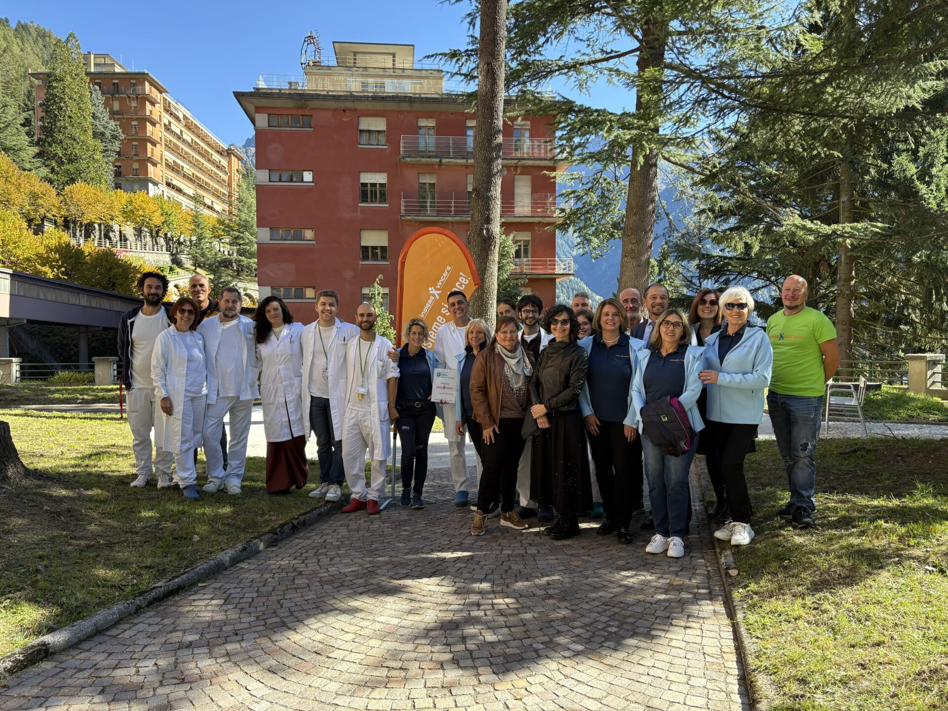 Sondalo Ospedale Gruppo-Giardino