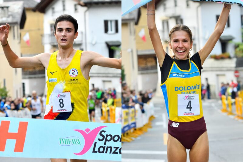 Bardea Arnoldo corsa su strada Trofeo del Magnan Lanzada