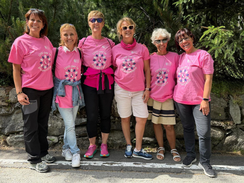 Bormio Livigno screening mammografico ottobre in rosa