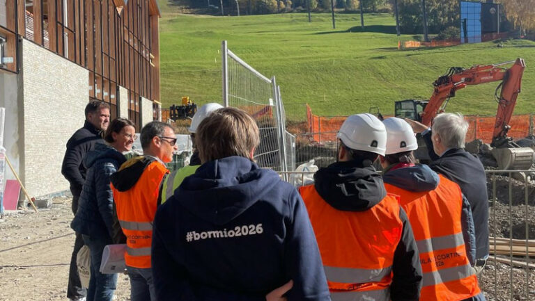 Bormio cantiere Milano-Cortina 2026