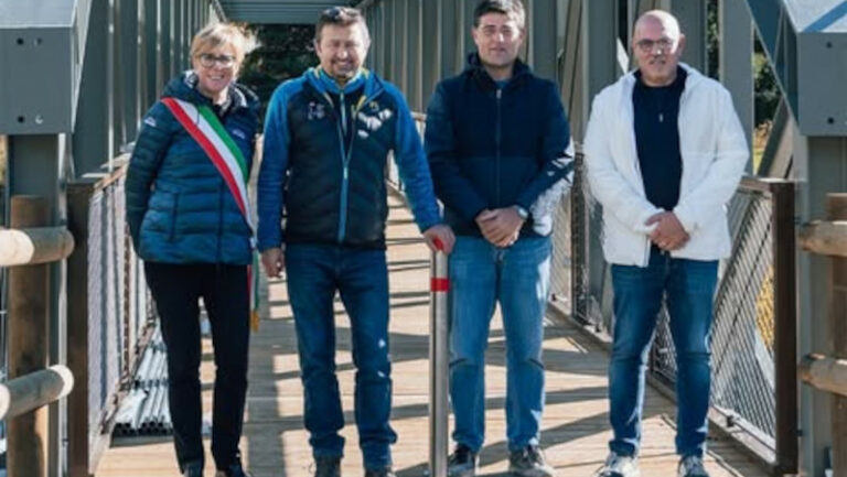 Bormio nuova passerella torrente Frodolfo