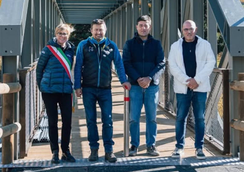 Bormio nuova passerella torrente Frodolfo