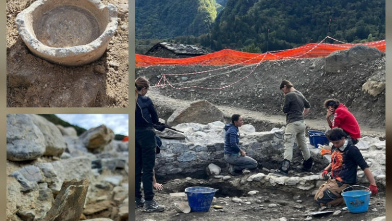 Campagna scavi archeologici Piuro Università di Verona