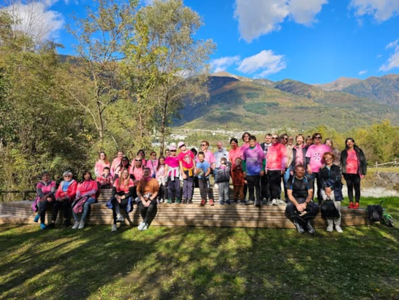 Colorina Ottobre in Rosa camminata