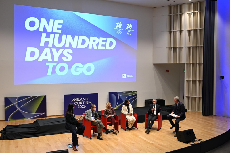 Milano Cortina countdown 100 giorni