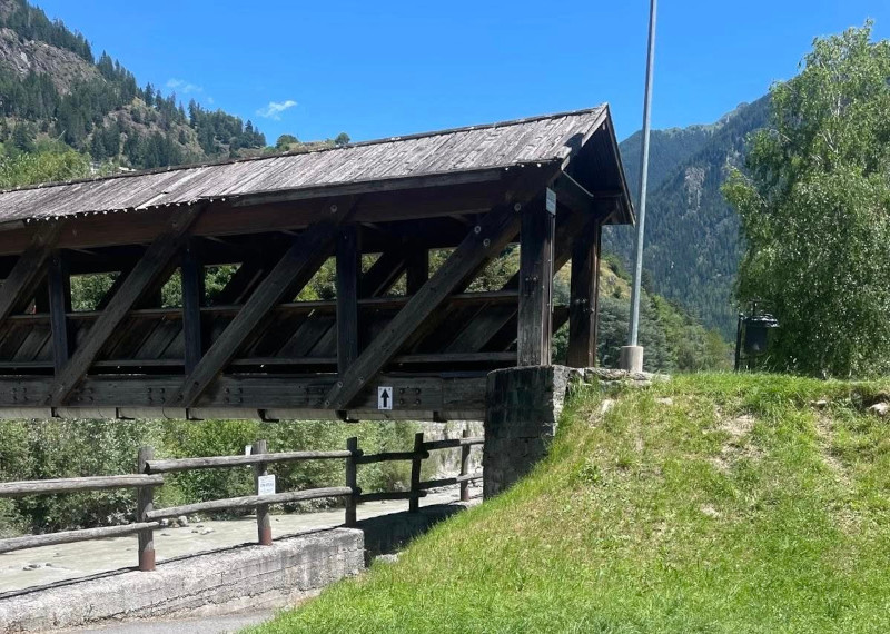 Sondalo passerelle legno Bolladore Boscaccia