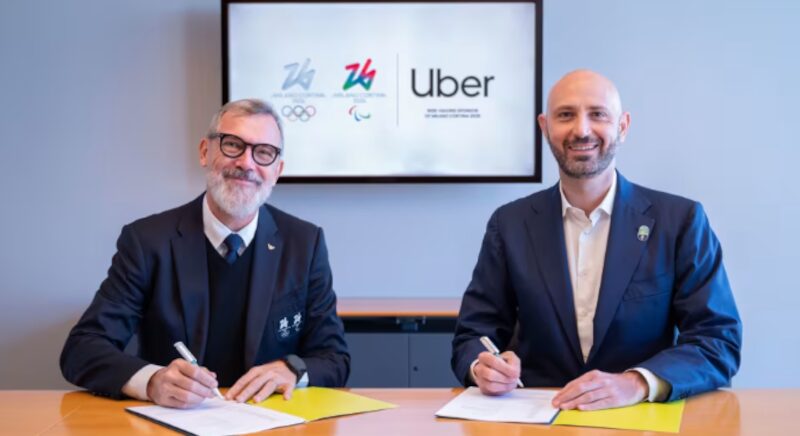 Uber Milano-Cortina 2026 Partnership