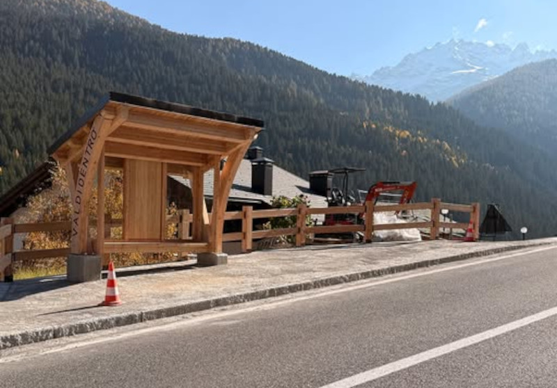 Valdidentro pensiline bus San Carlo Molina