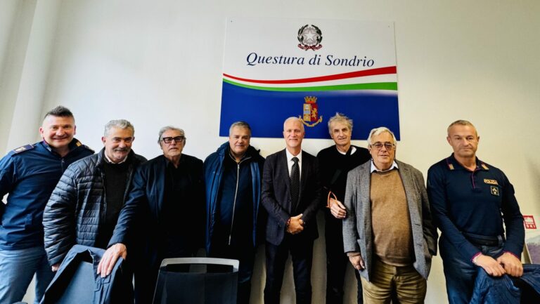 L'incontro tra il Questore di Sondrio e ii gestori dei comprensori sciistici della provincia