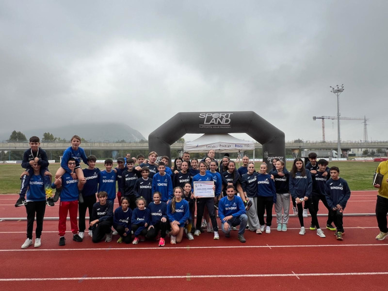 Rappresentativa FIDAL Sondrio Trofeo Giovanile Strade Lombarde Brescia