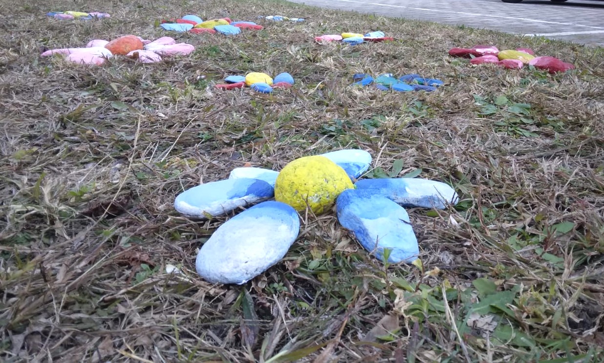 Villa di Chiavenna coloriamo i sassi