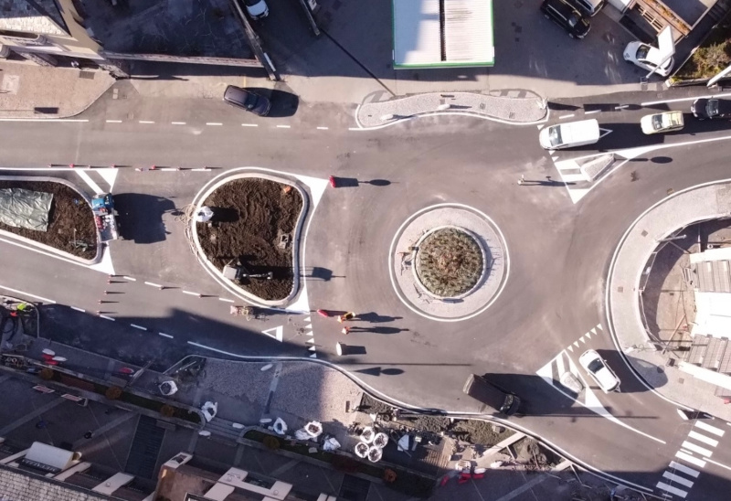 Nuova rotatoria Bormio