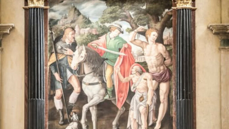 pala altare San Martino Piuro