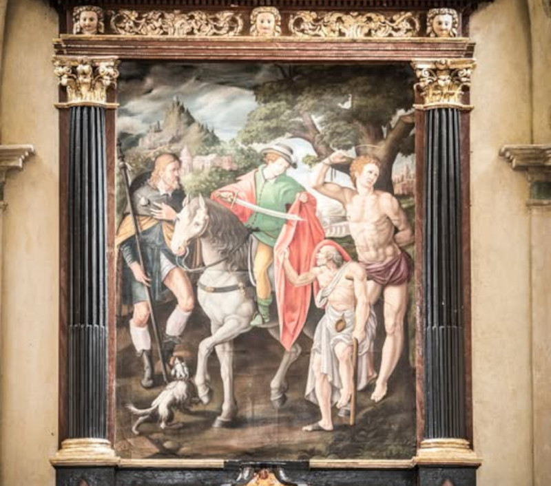 pala altare San Martino Piuro