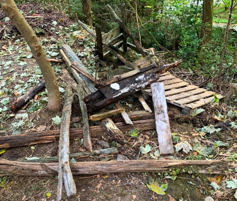 Rogolo abbandono rifiuti Fistolera agrosilvopastorale