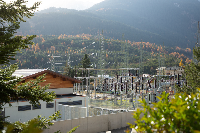 Stazione Premadio Terna Milano Cortina