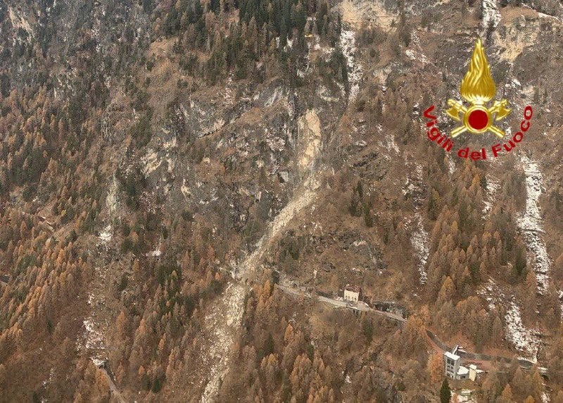 Elicottero precipitato Lanzada