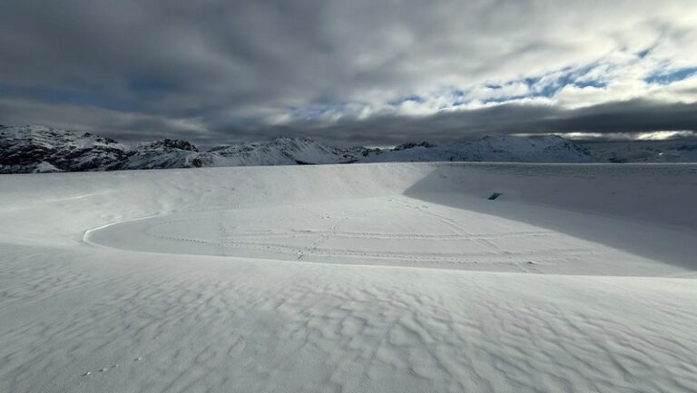 Livigno bacino innevamento