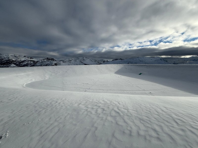 Livigno bacino innevamento