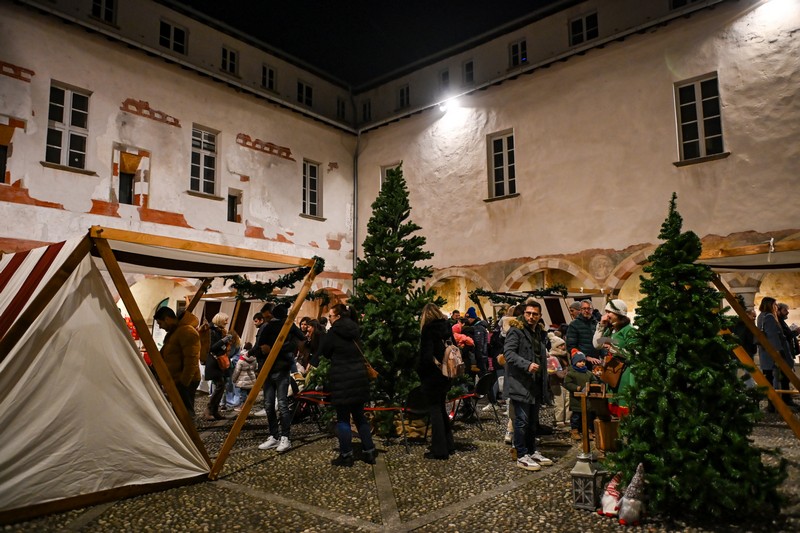 Christmas art Morbegno