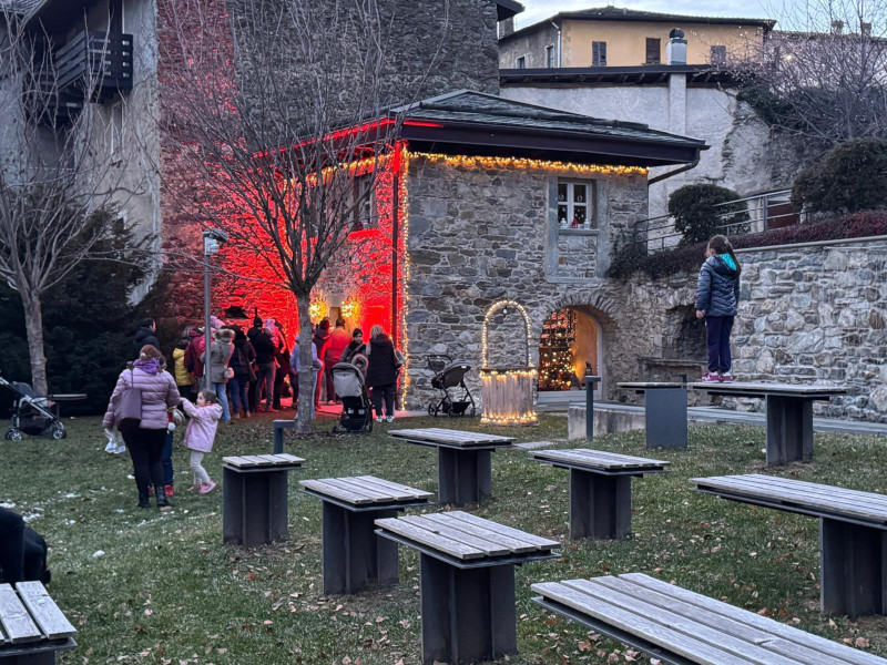 Biblioteca Teglio laboratorio di Natale