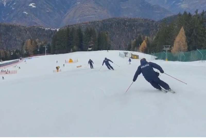 Piste sci controlli Polizia Stato Sondrio