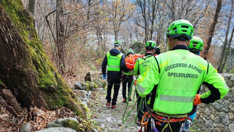 soccorso alpino intervento Morbegno