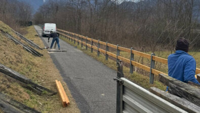 prata-camportaccio-pulizia-ciclabile-consiglieri-comunali