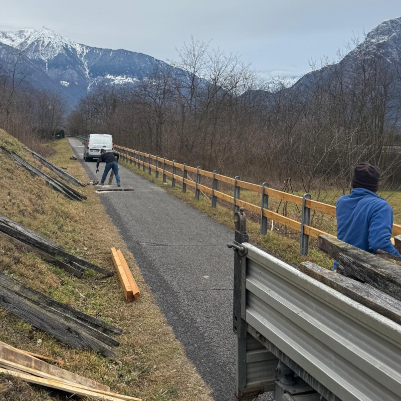 prata-camportaccio-pulizia-ciclabile-consiglieri-comunali