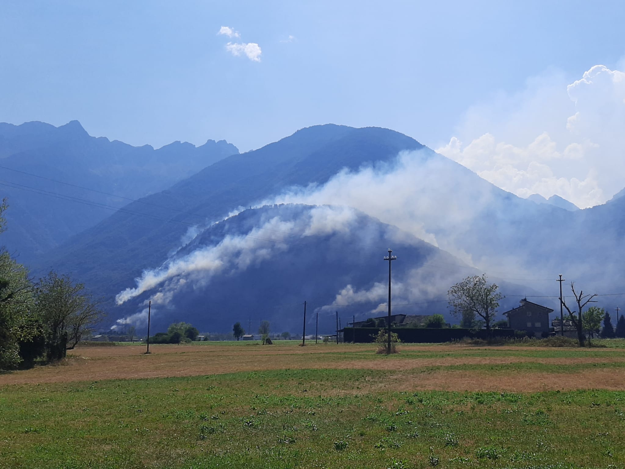 L'incendio di Gordona